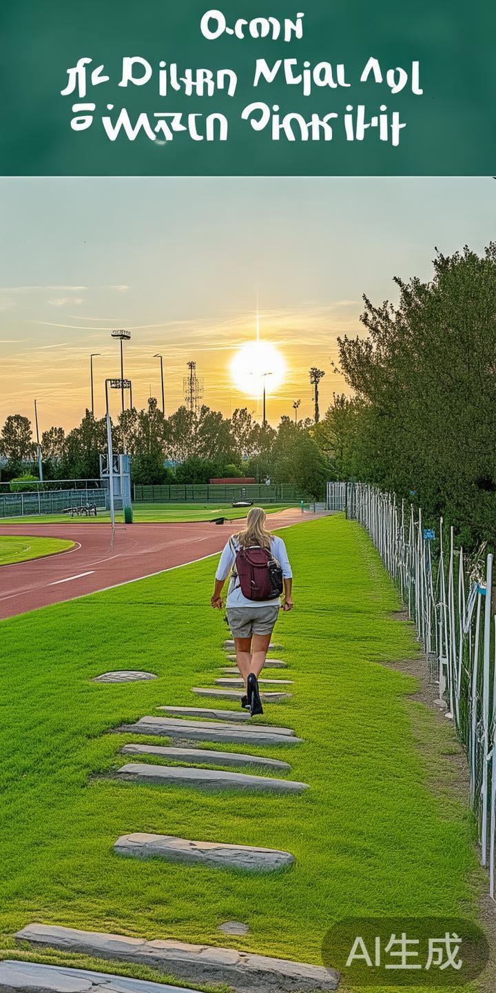 步行或骑行：居住在附近的朋友，可以通过体育场周边的