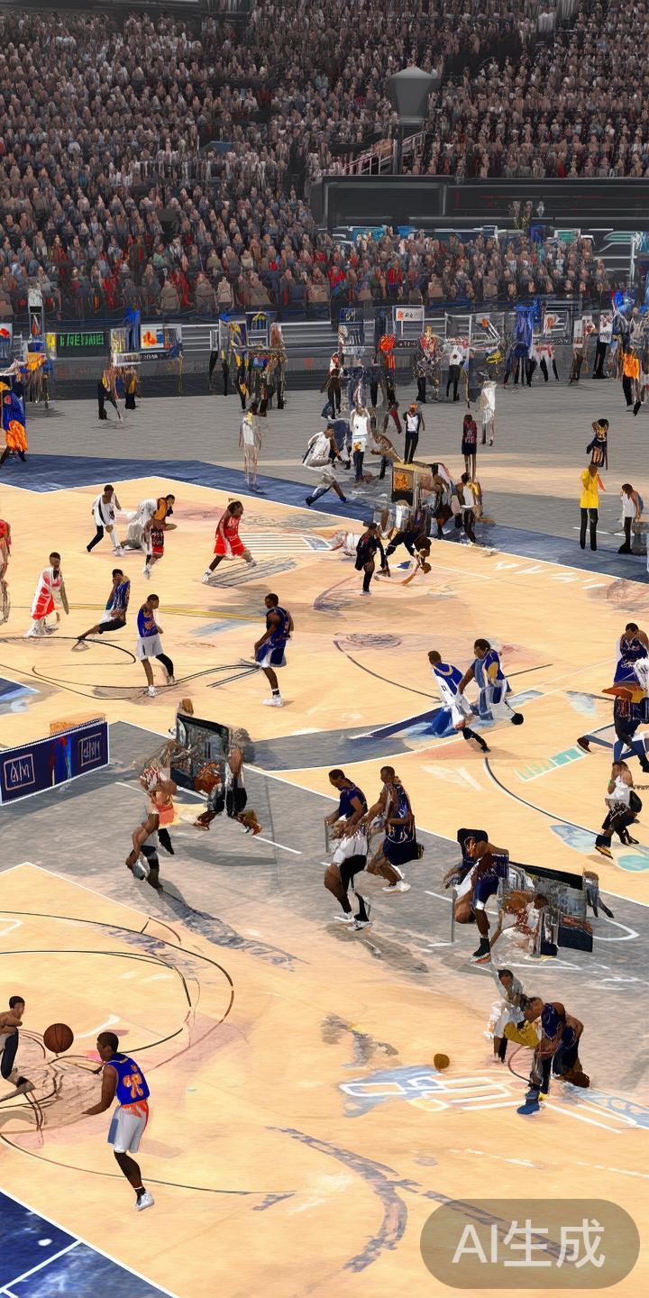 以某虚拟篮球比赛平台为例，玩家不仅可以选择真实球队